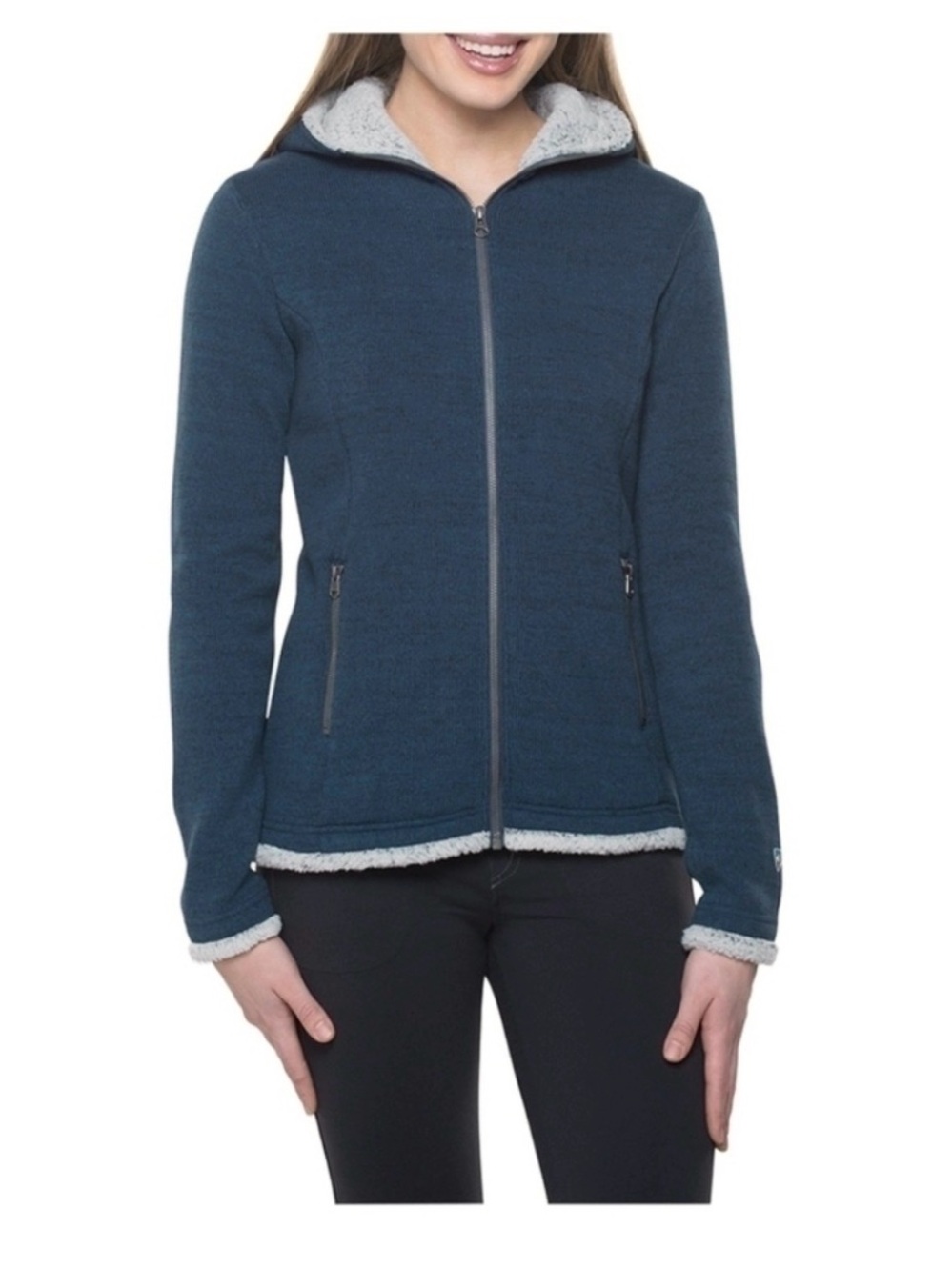 Kuhl Alska Sweater Fleece Jacket 💙💚